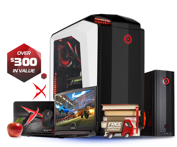 Head Back to School with ORIGIN PC 1 originJuly