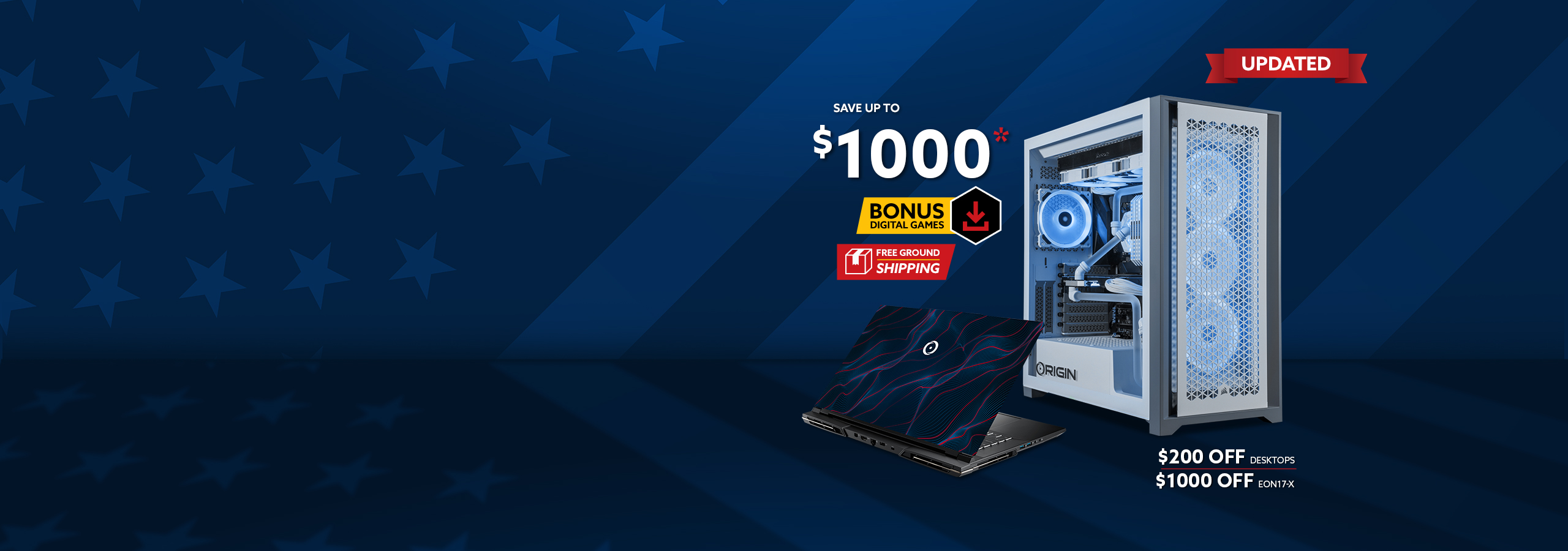 Updated Memorial Day Promotion at ORIGIN PC 1 May promo lg 5 24 1