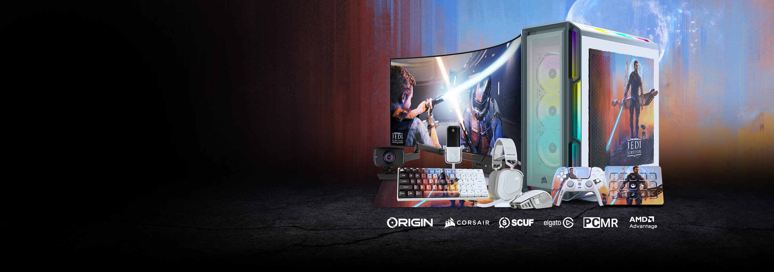 Celebrate the launch of Star Wars: Jedi Survivor with a huge giveaway! 1 star wars giveaway lg
