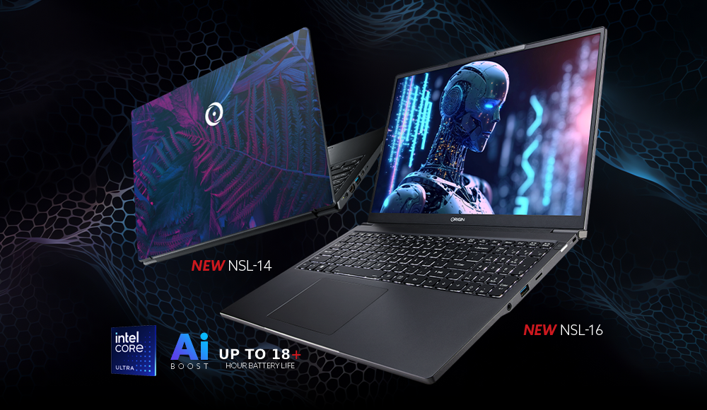 Introducing the New NSL-14 and NSL-16 Workstations from ORIGIN PC 1 nsl-14 and nsl-16 with intel ultra core
