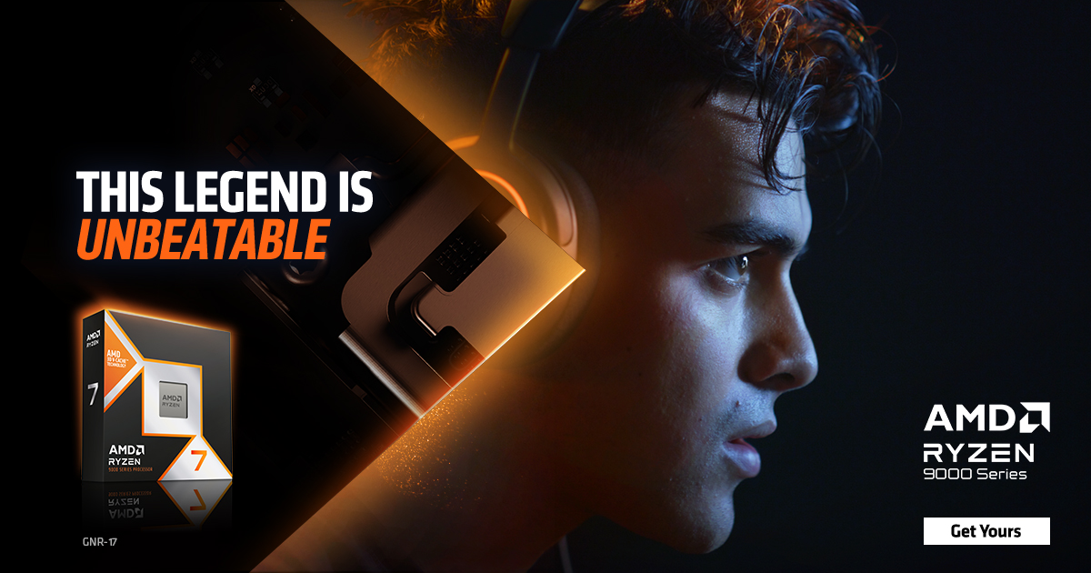 Unleash Unmatched Power with the New AMD Ryzen™ 7 9800X3D on ORIGIN PC 1 Ryzen 7 9800X3D Banner