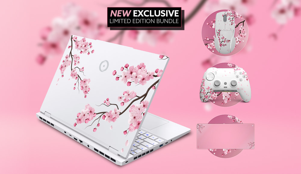 ORIGIN PC Unveils the EON15-SL Gaming Laptop Bundle in Cherry Blossom 1 eon15-sl cherry blossom bundle